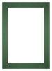 Passe Partout 20x28cm Carton Green Forest Edge 6cm Straight Front | Yourdecoration.com