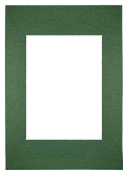 Passe Partout 20x28cm Carton Green Forest Edge Straight Front | Yourdecoration.com