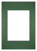 Passe Partout 20x28cm Carton Green Forest Edge Straight Front | Yourdecoration.com