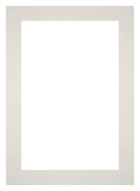 Passe Partout 20x28cm Carton Light Gray Edge 6cm Straight Front | Yourdecoration.com