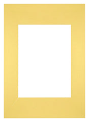 Passe Partout 20x28cm Carton Yellow Edge Straight Front | Yourdecoration.com