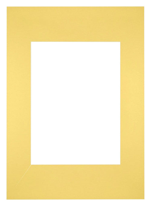 Passe Partout 20x28cm Carton Yellow Edge Straight Front | Yourdecoration.com