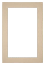 Passe Partout 20x30cm Carton Beige Edge 4cm Straight Front | Yourdecoration.com