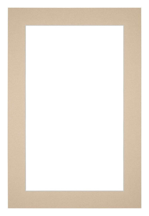 Passe Partout 20x30cm Carton Beige Edge 4cm Straight Front | Yourdecoration.com