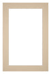 Passe Partout 20x30cm Carton Beige Edge 4cm Straight Front | Yourdecoration.com