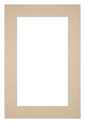 Passe Partout 20x30cm Carton Beige Edge 5cm Straight Front | Yourdecoration.com