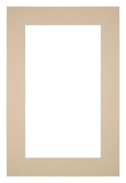 Passe Partout 20x30cm Carton Beige Edge 5cm Straight Front | Yourdecoration.com