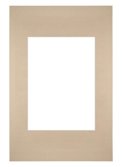 Passe Partout 20x30cm Carton Beige Edge Straight Front | Yourdecoration.com