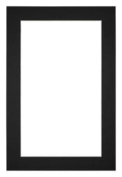 Passe Partout 20x30cm Carton Black Edge 4cm Straight Front | Yourdecoration.com