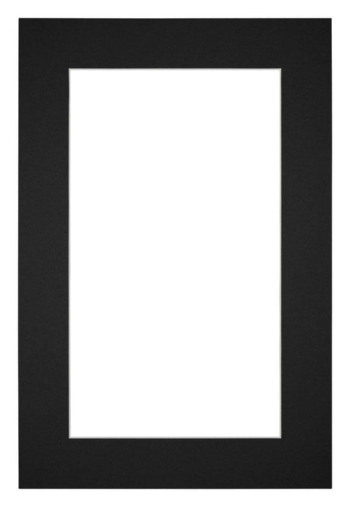 Passe Partout 20x30cm Carton Black Edge 5cm Straight Front | Yourdecoration.com