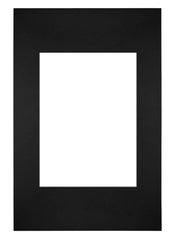 Passe Partout 20x30cm Carton Black Edge Straight Front | Yourdecoration.com