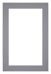 Passe Partout 20x30cm Carton Gray Edge 4cm Straight Front | Yourdecoration.com