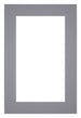 Passe Partout 20x30cm Carton Gray Edge 5cm Straight Front | Yourdecoration.com