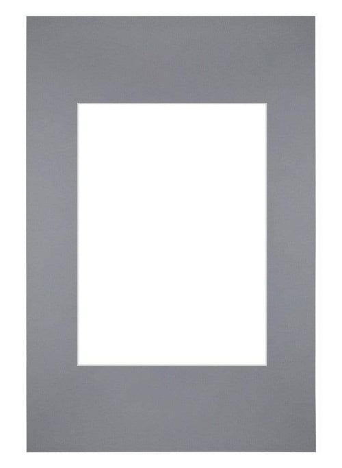 Passe Partout 20x30cm Carton Gray Edge Straight Front | Yourdecoration.com