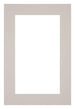 Passe Partout 20x30cm Carton Gray Gray Edge 5cm Straight Front | Yourdecoration.com