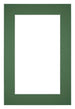 Passe Partout 20x30cm Carton Green Forest Edge 5cm Straight Front | Yourdecoration.com