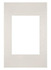 Passe Partout 20x30cm Carton Light Gray Edge Straight Front | Yourdecoration.com