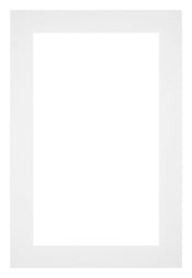 Passe Partout 20x30cm Carton White Edge 4cm Straight Front | Yourdecoration.com