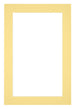 Passe Partout 20x30cm Carton Yellow Edge 4cm Straight Front | Yourdecoration.com