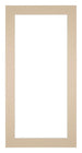 Passe Partout 20x40cm Carton Beige Edge 4cm Straight Front | Yourdecoration.com