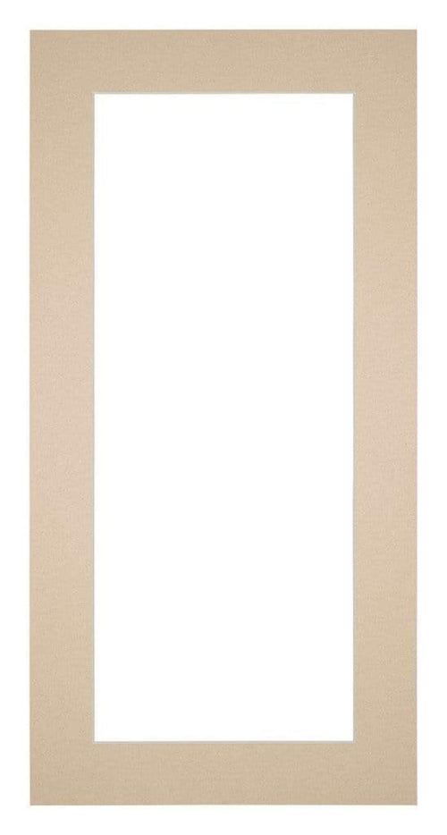 Passe Partout 20x40cm Carton Beige Edge 5cm Straight Front | Yourdecoration.com