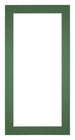 Passe Partout 20x40cm Carton Green Forest Edge 4cm Straight Front | Yourdecoration.com