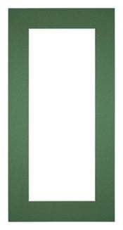 Passe Partout 20x40cm Carton Green Forest Edge 6cm Straight Front | Yourdecoration.com