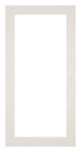 Passe Partout 20x40cm Carton Light Gray Edge 4cm Straight Front | Yourdecoration.com