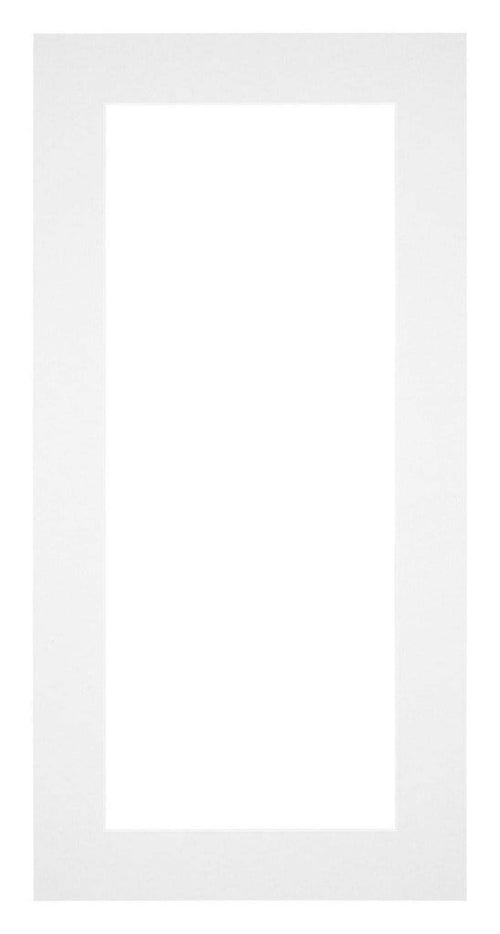 Passe Partout 20x40cm Carton White Edge 5cm Straight Front | Yourdecoration.com