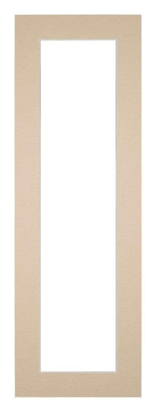 Passe Partout 20x60cm Carton Beige Edge 4cm Straight Front | Yourdecoration.com