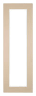 Passe Partout 20x60cm Carton Beige Edge 4cm Straight Front | Yourdecoration.com