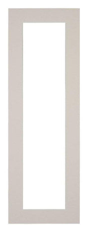 Passe Partout 20x60cm Carton Gray Gray Edge 4cm Straight Front | Yourdecoration.com