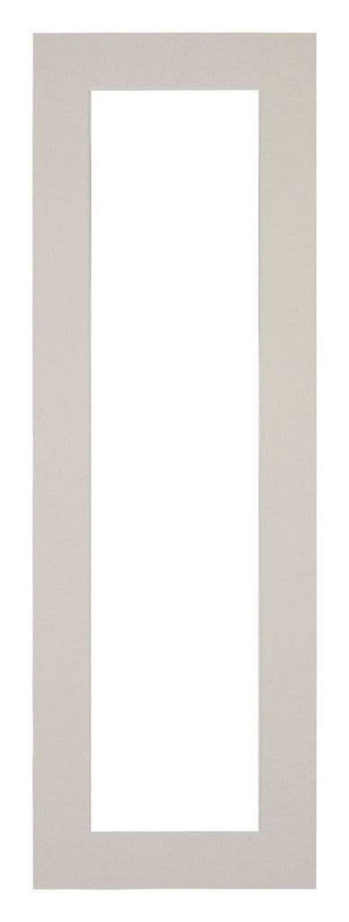 Passe Partout 20x60cm Carton Gray Gray Edge 4cm Straight Front | Yourdecoration.com