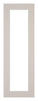 Passe Partout 20x60cm Carton Gray Gray Edge 4cm Straight Front | Yourdecoration.com