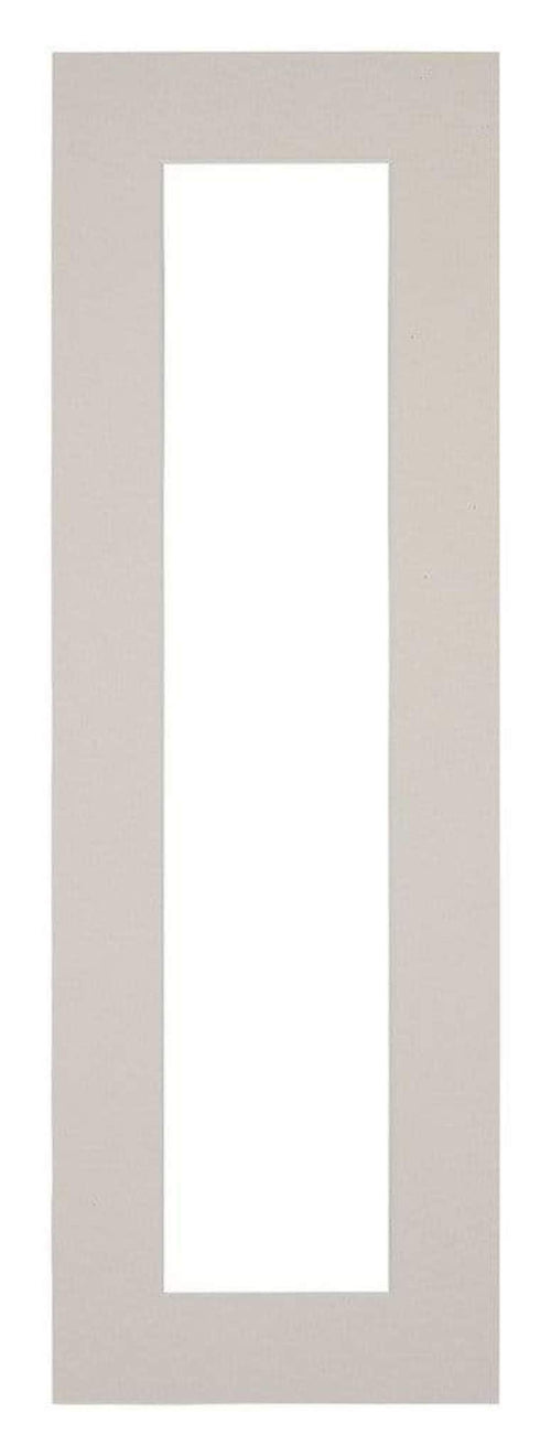 Passe Partout 20x60cm Carton Gray Gray Edge 5cm Straight Front | Yourdecoration.com