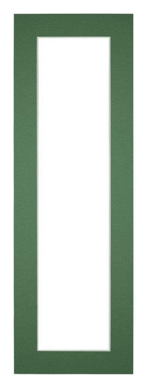 Passe Partout 20x60cm Carton Green Forest Edge 4cm Straight Front | Yourdecoration.com