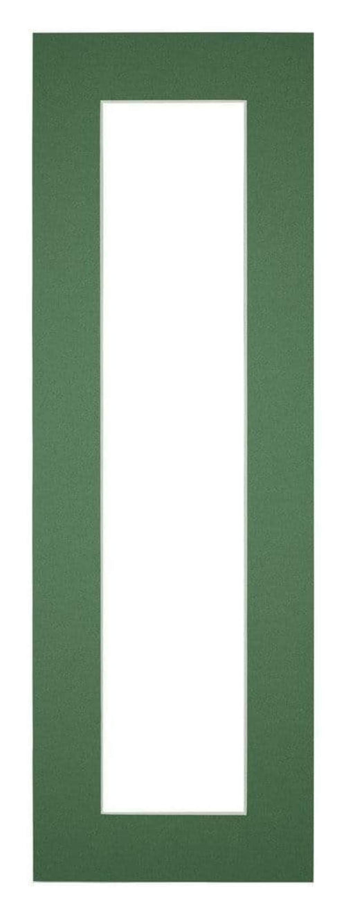 Passe Partout 20x60cm Carton Green Forest Edge 5cm Straight Front | Yourdecoration.com