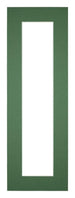 Passe Partout 20x60cm Carton Green Forest Edge 5cm Straight Front | Yourdecoration.com