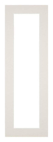 Passe Partout 20x60cm Carton Light Gray Edge 4cm Straight Front | Yourdecoration.com