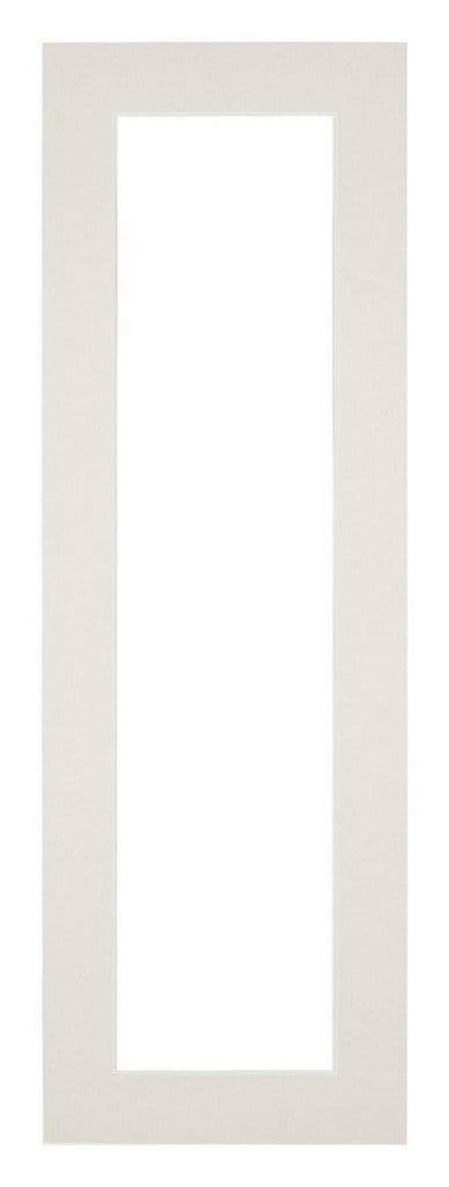 Passe Partout 20x60cm Carton Light Gray Edge 4cm Straight Front | Yourdecoration.com