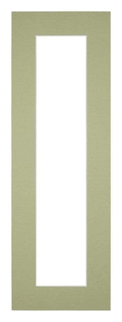 Passe Partout 20x60cm Carton Mint Green Edge 5cm Straight Front | Yourdecoration.com