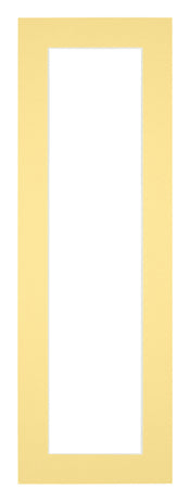 Passe Partout 20x60cm Carton Yellow Edge 4cm Straight Front | Yourdecoration.com