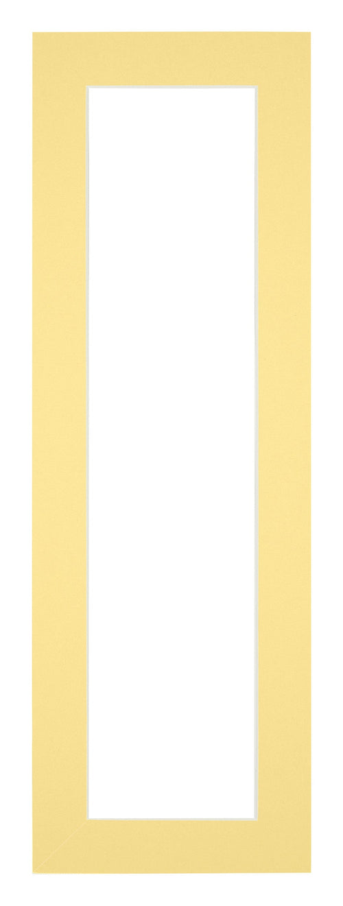 Passe Partout 20x60cm Carton Yellow Edge 4cm Straight Front | Yourdecoration.com