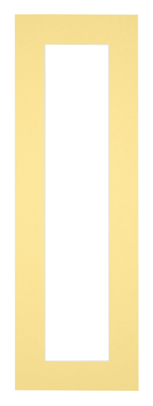 Passe Partout 20x60cm Carton Yellow Edge 5cm Straight Front | Yourdecoration.com