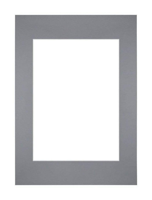 Passe Partout 21x297cm A4/A5 Carton Gray Edge Straight Front | Yourdecoration.com