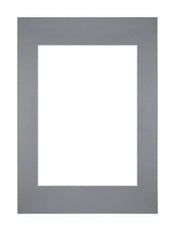 Passe Partout 21x297cm A4/A5 Carton Gray Edge Straight Front | Yourdecoration.com