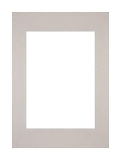 Passe Partout 21x297cm A4/A5 Carton Gray Gray Edge Straight Front | Yourdecoration.com