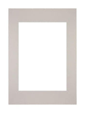 Passe Partout 21x297cm A4/A5 Carton Gray Gray Edge Straight Front | Yourdecoration.com