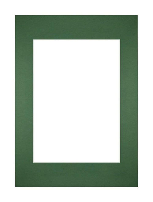 Passe Partout 21x297cm A4/A5 Carton Green Forest Edge Straight Front | Yourdecoration.com