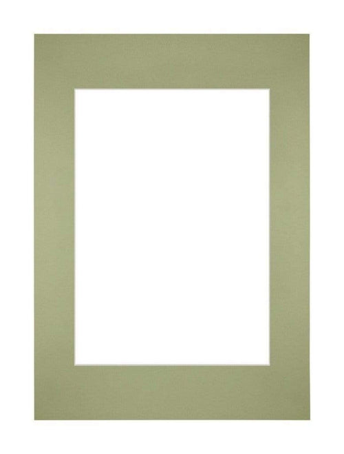 Passe Partout 21x297cm A4/A5 Carton Mint Green Edge Straight Front | Yourdecoration.com